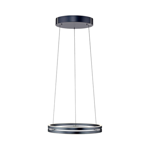 Neuhaus PURE hanglamp E-Loop - 2 lichts - 50  x 350   cm - antraciet