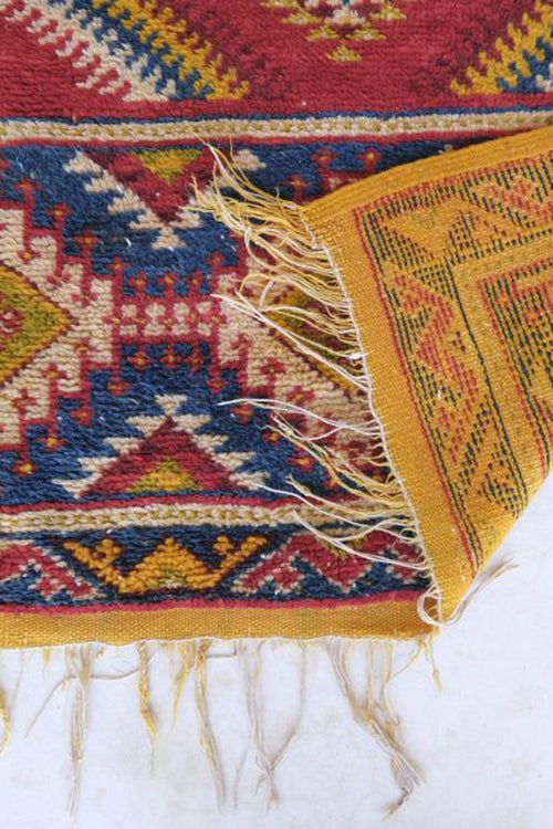 AFK Living vloerkleed Berber - handgemaakt - Wol - 153 x 81 cm - vtwonen shop