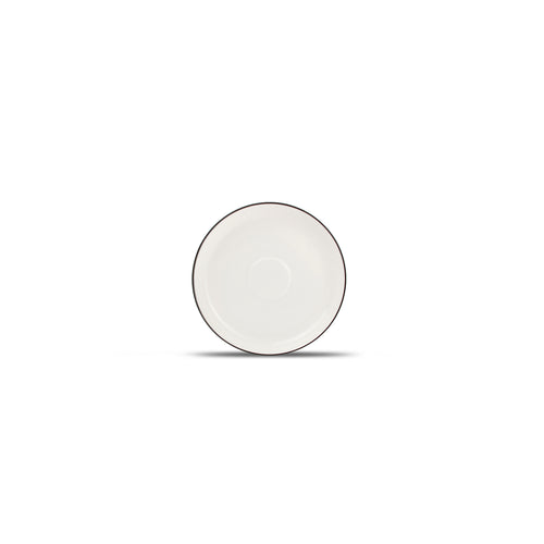 S|P Collection - Kop 22cl en schotel wit Studio Base - Set van 4