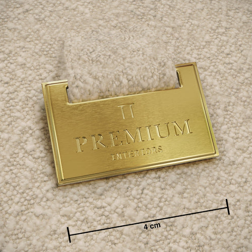 Premium Interiors - Linkerhoekbank BLOOM - bouclette beige 290cm