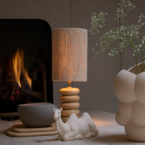Light & Living lampenkap MEDANA - Ø20x30cm - wit
