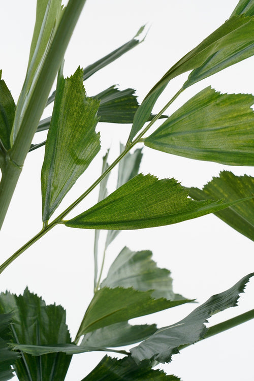 Mica Decorations Vissenstaart Palm Kunstplant in Pot - H150 x Ø100 cm - Groen