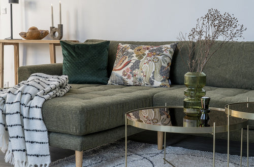 Artichok Rianne glazen vaas groen - 12 x 24,5 cm - vtwonen shop