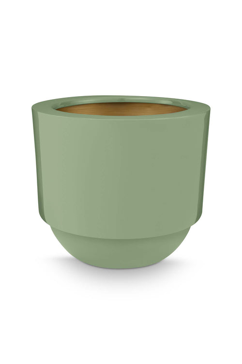 Pip Studio Bloempot Metaal Groen 32 x 32 x 28 cm