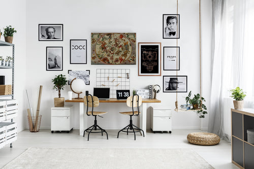 Zwarte lijst met kader 40x30 Jack Nicholson - vtwonen shop