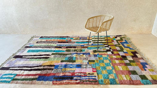 AFK Living vloerkleed Berber - handgemaakt - Wol - 250 x 350 cm