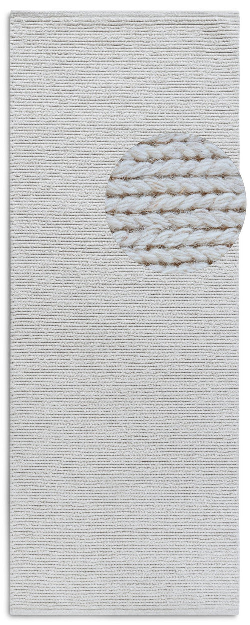 Villeroy & Boch 1748 Wool Rug Francois Natural White 120x170 cm