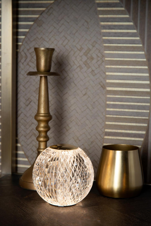 Lucide tafellamp CINTRA - Geïntegreerde LED - Transparant - vtwonen shop