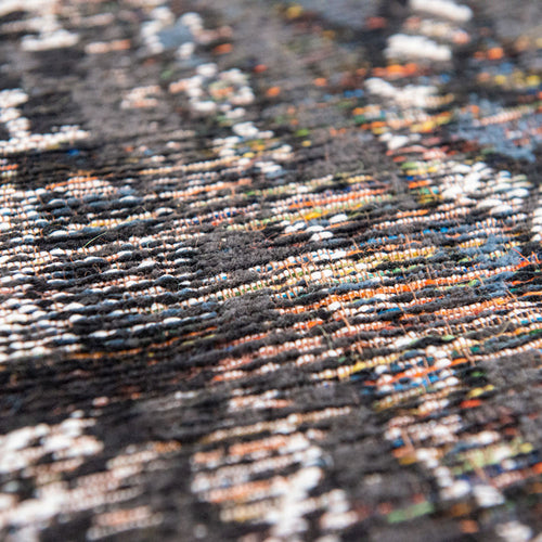 Louis De Poortere vloerkleed Black Rabat - grijs - 170x240cm - vtwonen shop