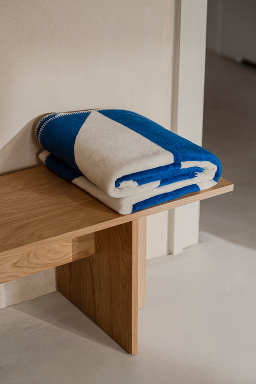 noo.ma TUL Katoenen deken - Blueberry Pie - vtwonen shop