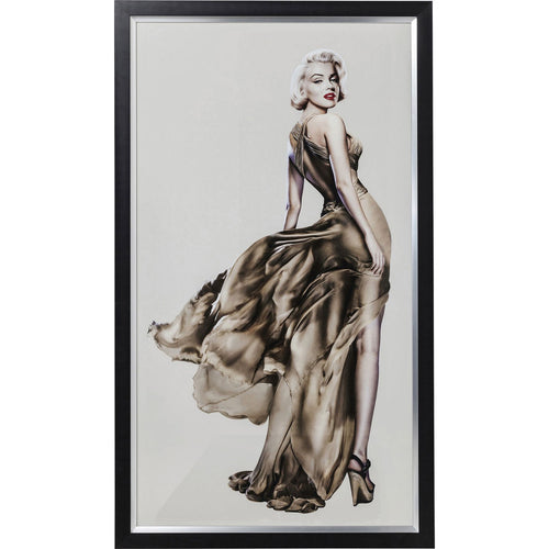 Kare Design Ingelijste Foto Marilyn 172x100cm - vtwonen shop