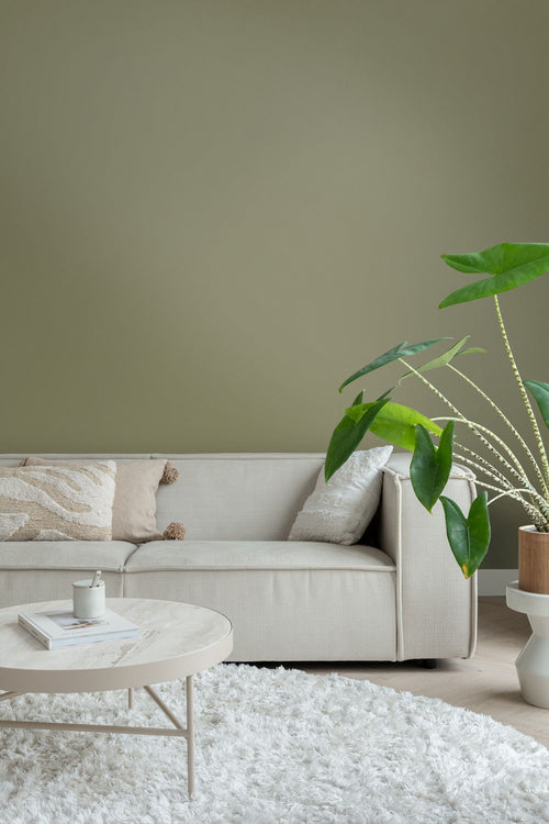ESTAhome muurverf mat  vergrijsd olijfgroen - 2 l / ca. 18 m² - 191016