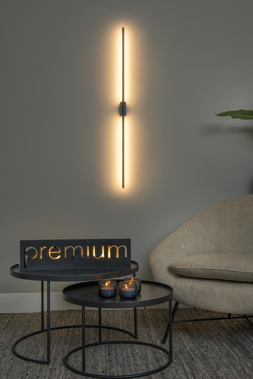 Lucide wandlamp MARNIK - Geïntegreerde LED - Zwart