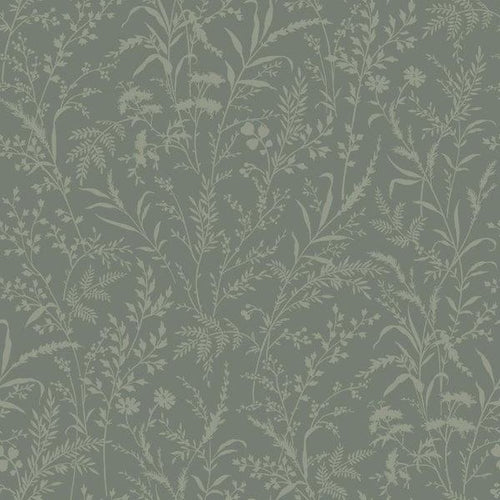 Borastapeter behang veldbloemen groen - 53 cm x 11.2 m - 660130 - vtwonen shop