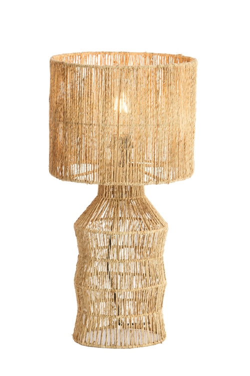 Light & Living tafellamp TIDEA - bruin - Ø28x56cm