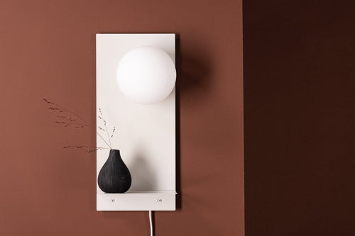 Rebellenclub Wandlamp Mio - lichtgrijs