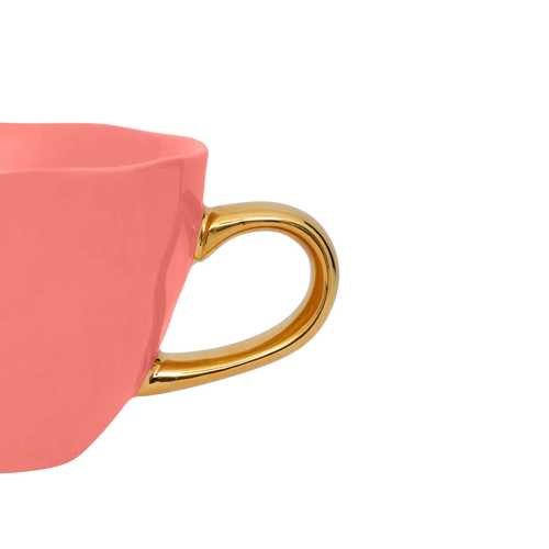 Urban Nature Culture Good Morning kopje Cappuccino/Tea - Burnt Coral - 11x8cm