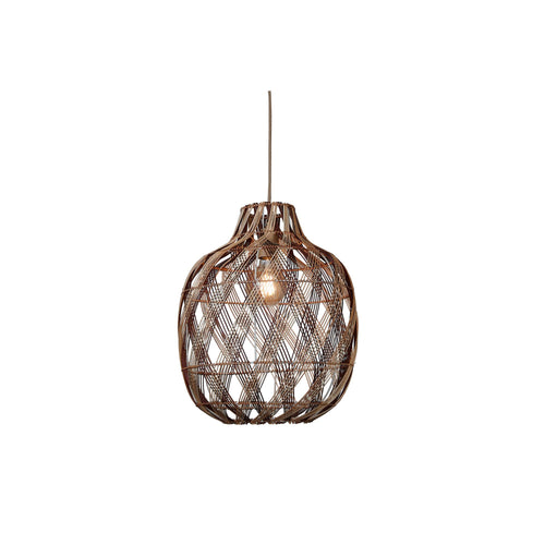 GOOD&MOJO hanglamp MENDOZA - bruin - Ø40cm - vtwonen shop
