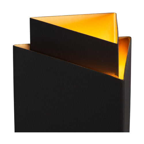 Atmooz wandlamp Eclips - zwart - 18 x 15 x H 22 cm - G9
