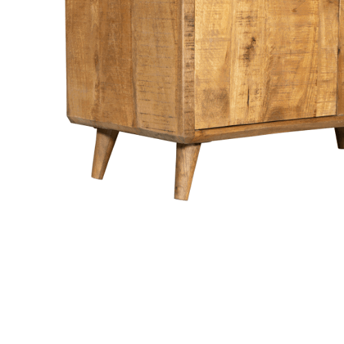 StarFurn Kabinetkast Omaha - Naturel Mangohout - 100x45x115cm - vtwonen shop