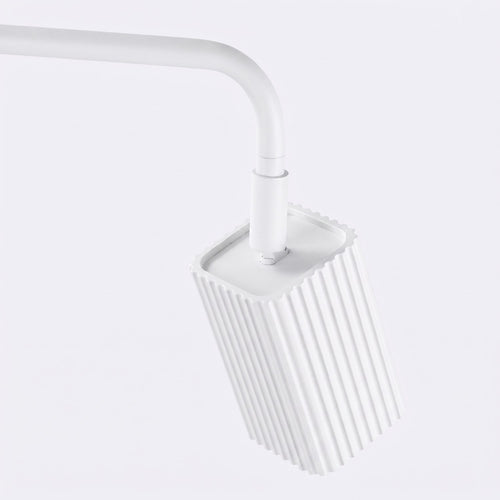 Sollux Lighting Vloerlamp RAYO 1 wit - 30x30x160cm