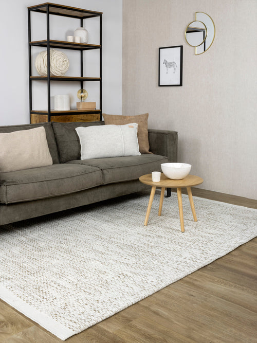 Vloerkleed MOMO Rugs Vaasa White Naturel 160x230 cm