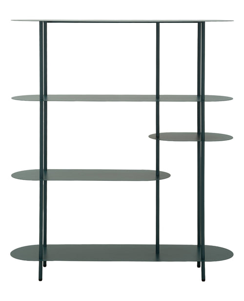 Mauro Ferretti boekenkast - 118x31x139 cm - ottanio