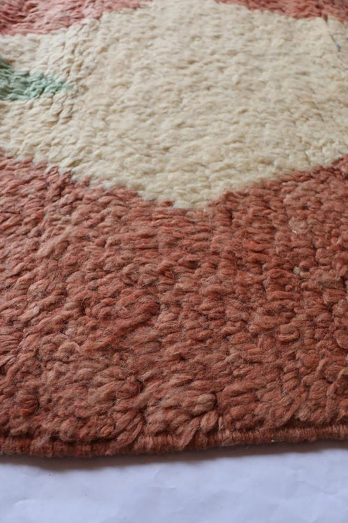 AFK Living vloerkleed Berber - handgemaakt - Wol - 82 x 489 cm