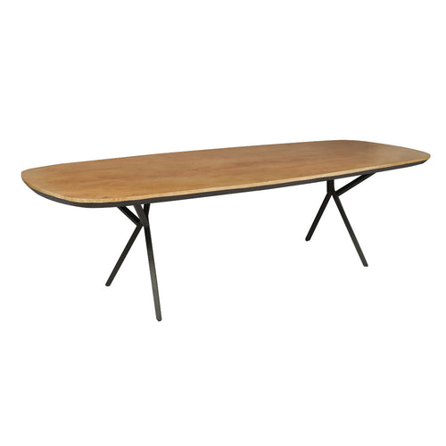 StarFurn Eettafel RichWood - Naturel Hout - 240x100x76cm