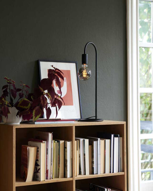 Nordlux Paco Tafellamp - E27 - Zwart