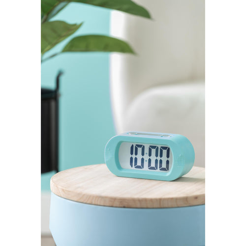 Karlsson wekker Gummy - blauw - 5x14x7cm - vtwonen shop