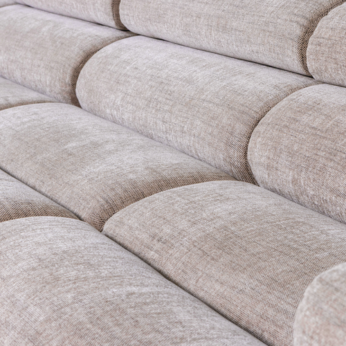 WOOOD chaise longue bank links Novi - Polyester - Naturel Melange - vtwonen shop