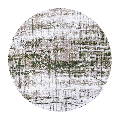 Ecorugs vloerkleed Central Green - groen - 240x240cm