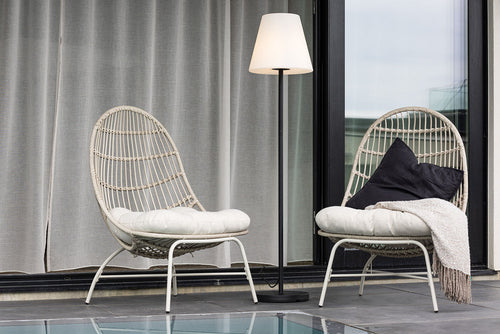 Rebellenclub Buitenlamp Kudos - zwart - Ø 35 cm