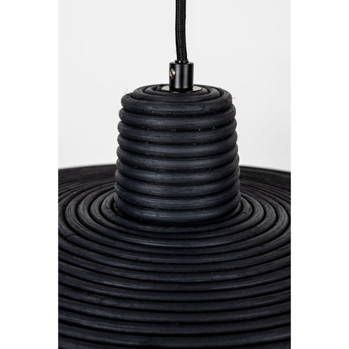 Zuiver Balance Hanglamp 45 cm (M) Rotan Zwart - vtwonen shop