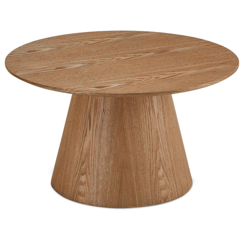 Furnhouse ronde salontafel Tango - Natuurlijk eikenhout - Ø 80 cm