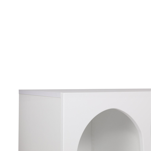 Calicosy - SORA-plank - Wit 80x37x74 cm