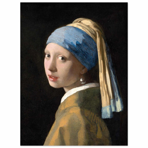 Artfulprints  Johannes Vermeer - Meisje met de parel   poster 30x40 cm - vtwonen shop