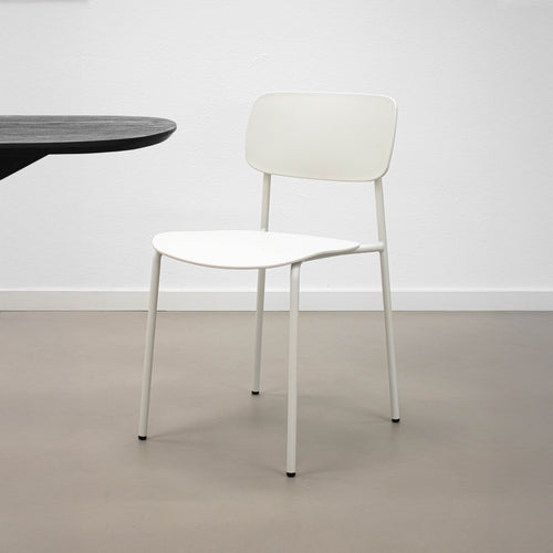 Kick eetkamerstoel Lio - Ivoor