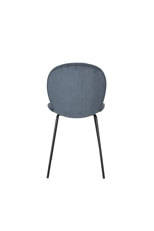 Zuiver Bonnet Eetkamerstoelen Grijs/Blauw - Set van 2 - vtwonen shop