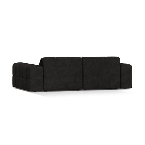 Cosmopolitan Design - Bank Chicago 3-zits, chenille antraciet - 102x212x78cm