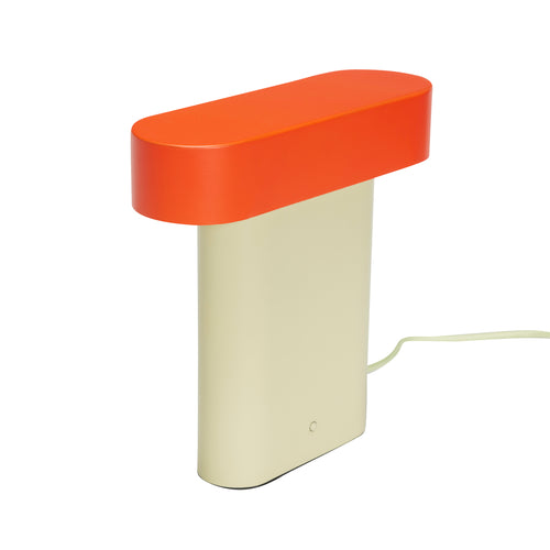 Hübsch tafellamp Sleek - ijzer/polycarbonaat - 25x8xh25cm, intergreret