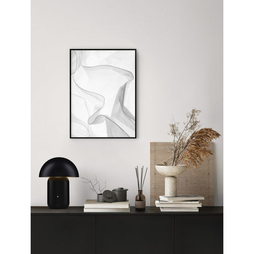 Nova Luce POIS Geïntegreerde LED-tafellamp, matzwart, aanraakgevoelig, dimbaar, 2W 230lm 3000K, USB-aansluiting