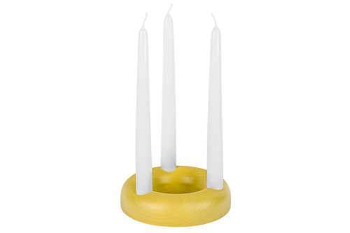 noo.ma LUMS Kaarsenhouders - Yellow Mellow - vtwonen shop