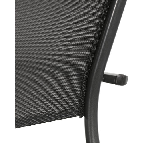 Lesli Living bistrostoel Prego - antraciet - 58x56x88cm
