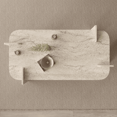 Calicosy - RIVE Salontafel - Naturel - 120x60x35 cm