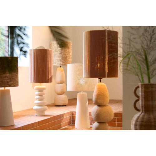 Light & Living lampvoet Yelos - bruin - Ø18cm