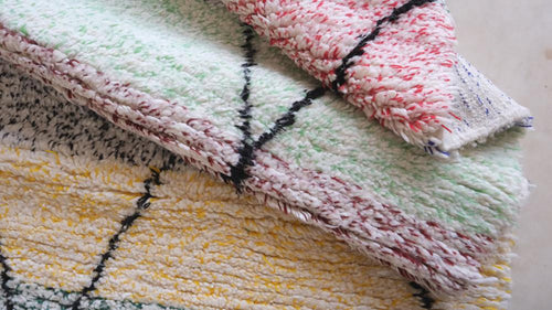 AFK Living vloerkleed Berber - handgemaakt - Wol - 140 x 200 cm