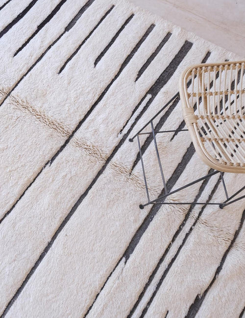 AFK Living vloerkleed Berber - handgemaakt - Wol - 140 x 200 cm