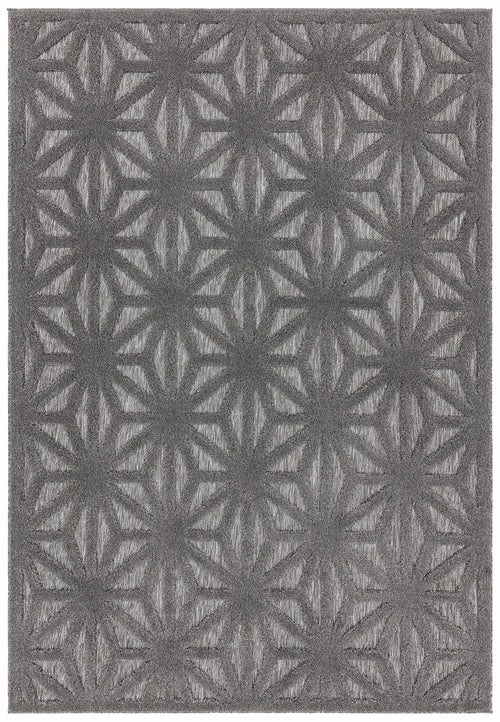 Vloerkleed Easy Living Salta SA01 Anthracite Star 66x240 cm - vtwonen shop